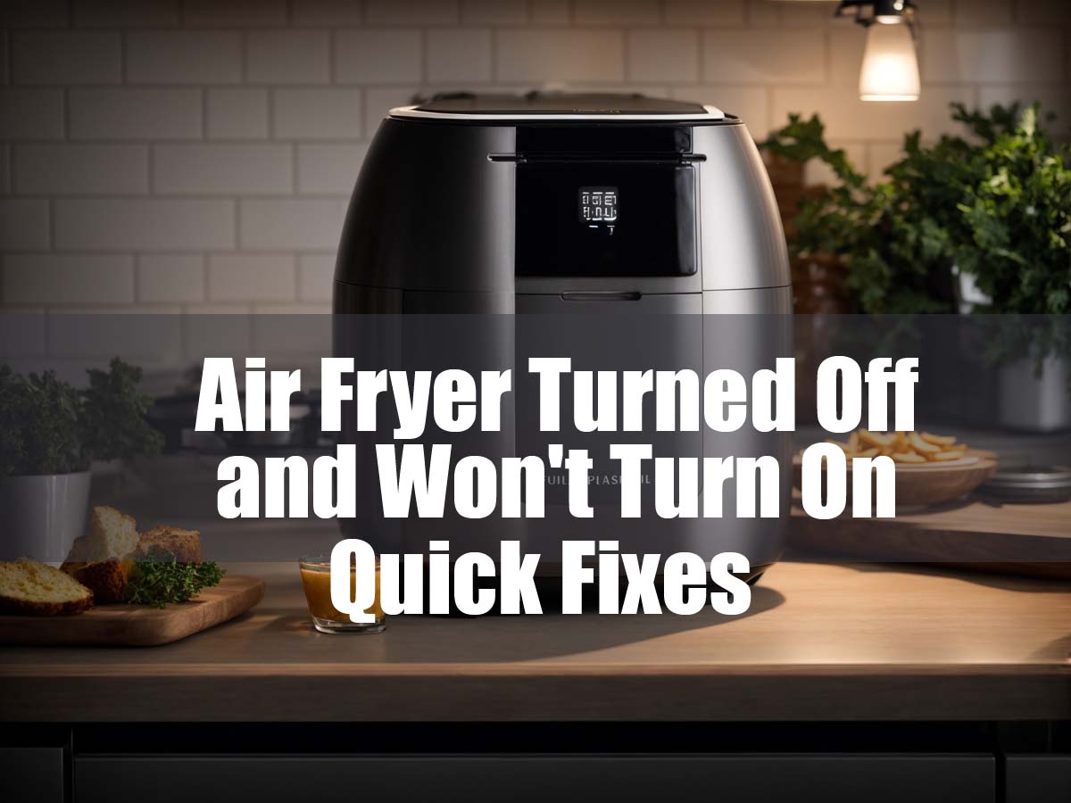 Air Fryer Turned Off and Won't Turn On