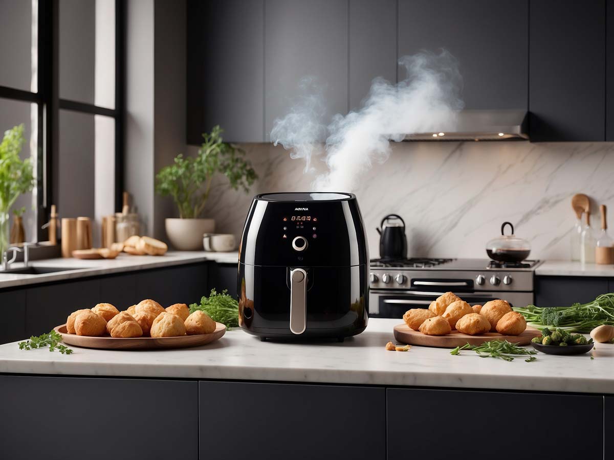 Why Does My Air Fryer Smell Like Chemicals? Fix it Now KitGiz