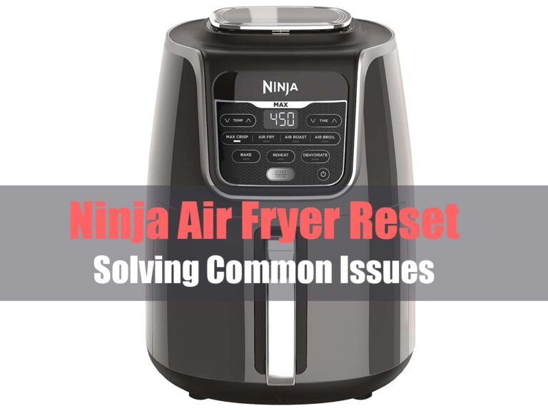 To reset a Ninja Air Fryer, unplug it from the power outlet, wait for 1-2 minutes, then plug it back in and turn it on, effectively refreshing the system.