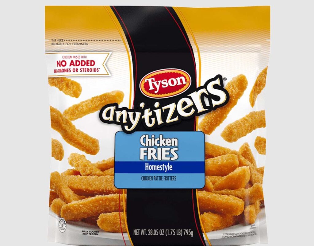 1 Pack Frozen Tyson Chicken Fries