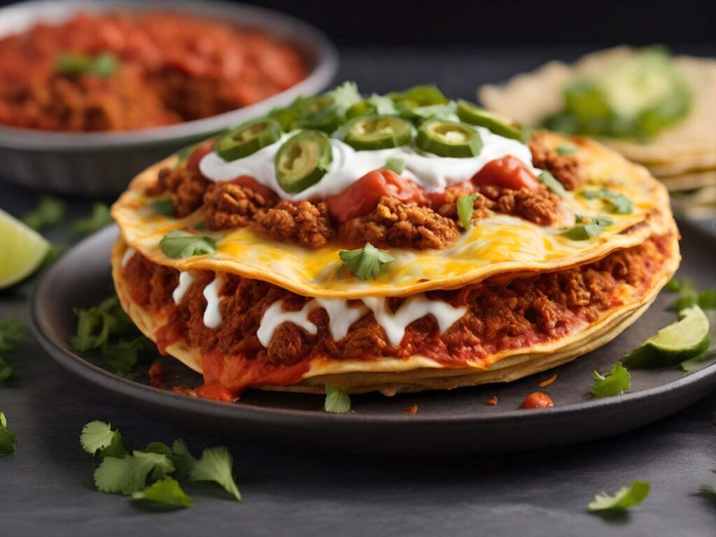 Air Fried Taco Bell Mexican Pizza