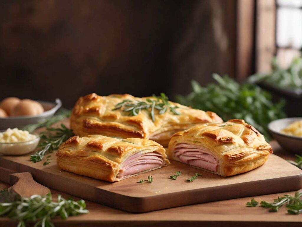 Air Fry Costco Ham and Cheese Pastry