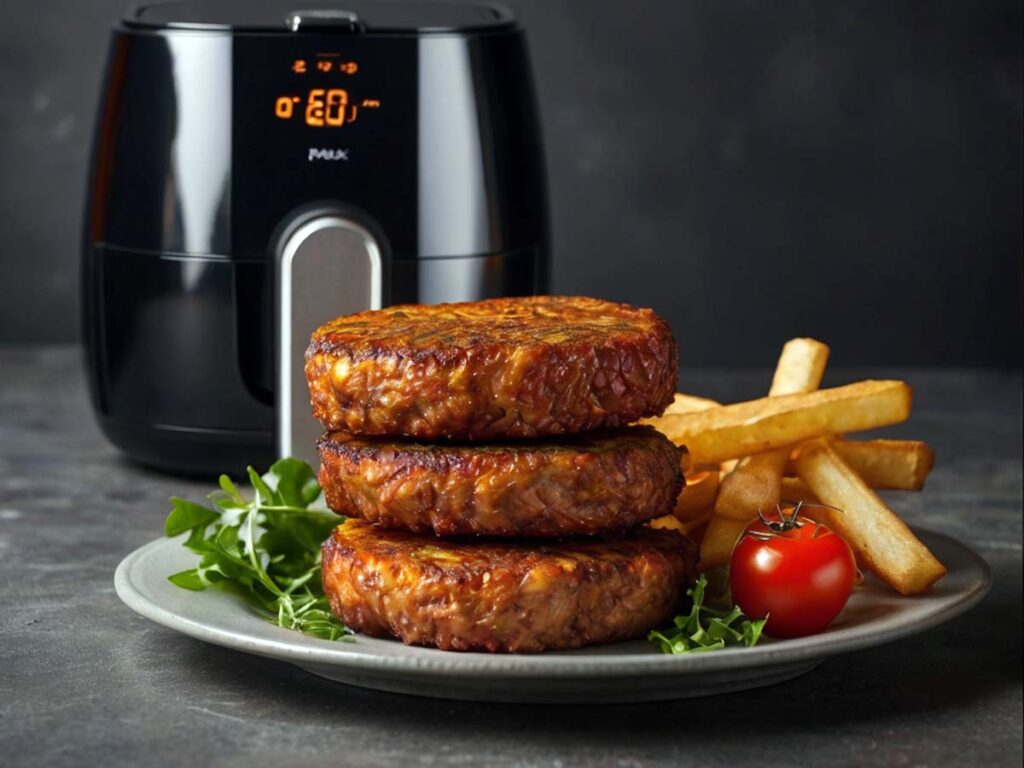 Air Fryer Beef Patty Recipe