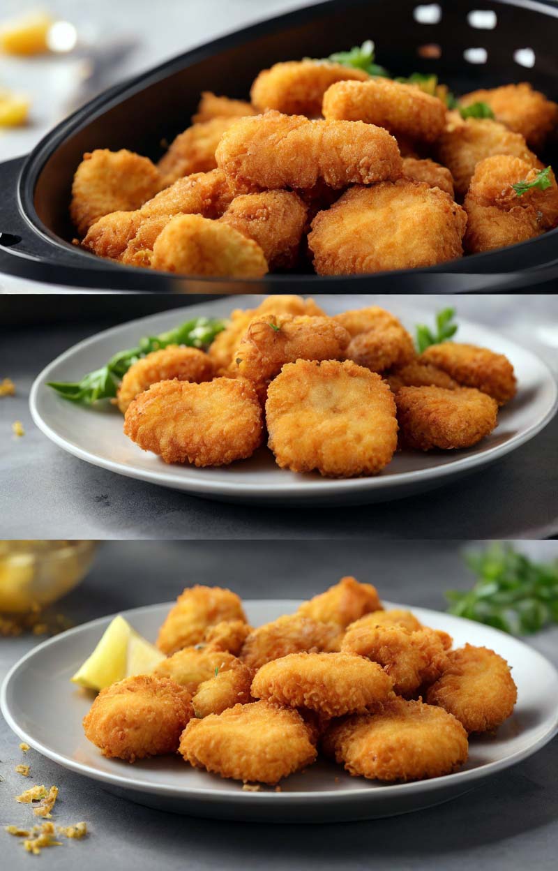 Air Fryer Catfish Nuggets