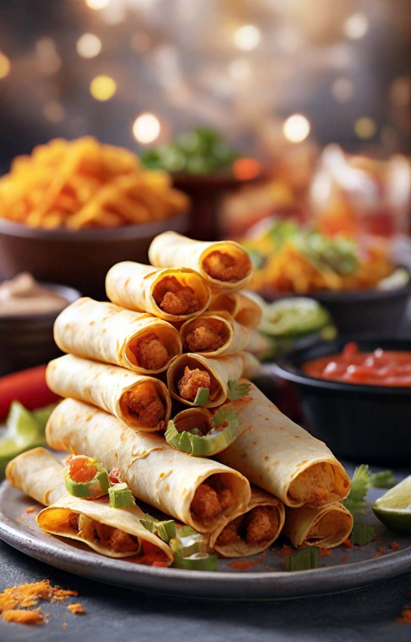Air Fryer Delimex Taquitos Recipe