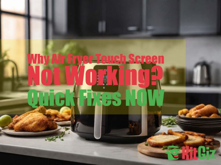 Air Fryer Touch Screen Not Working