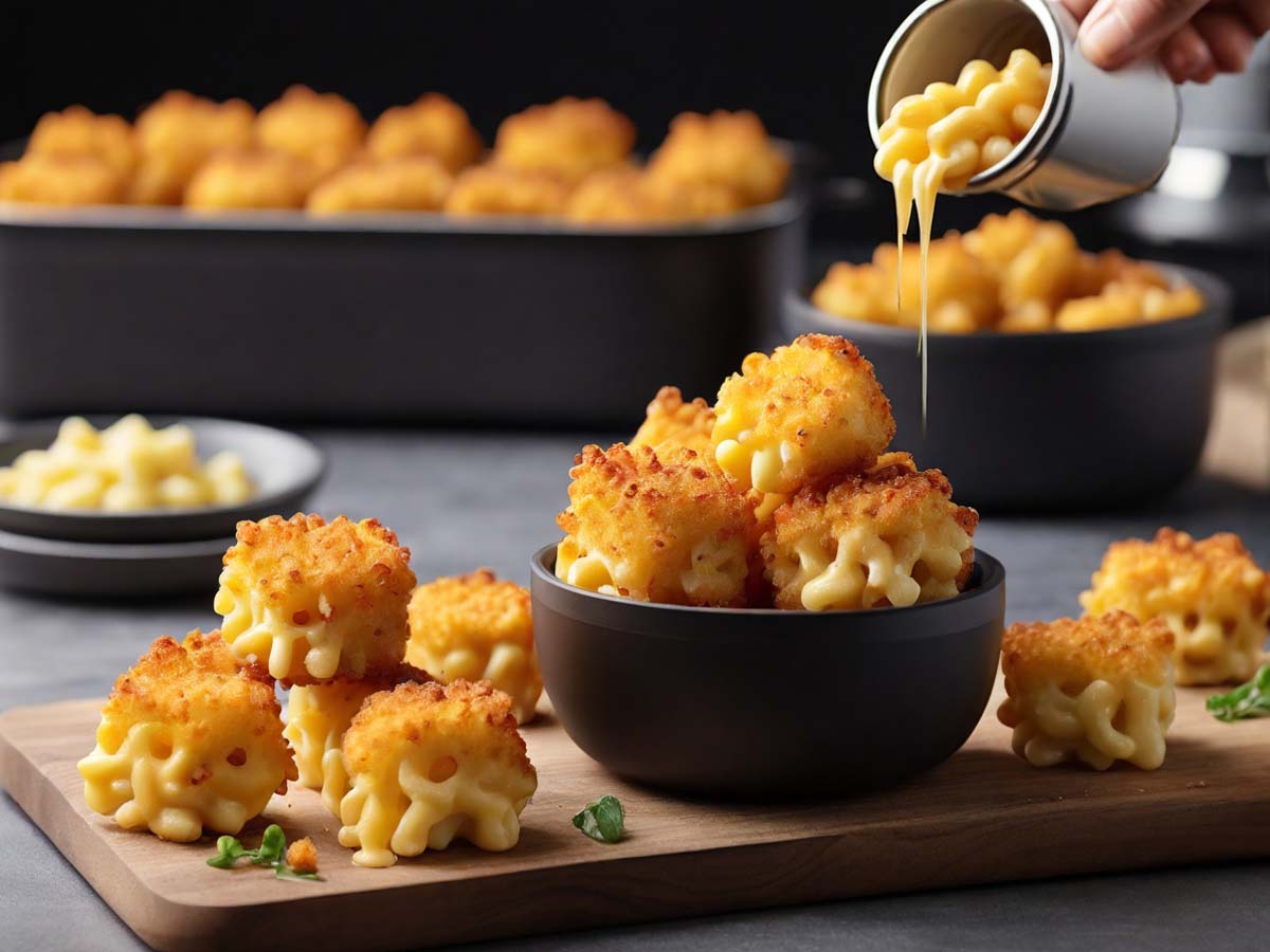 Trader Joe's Mac and Cheese Bites Air Fryer Cooking Instructions KitGiz