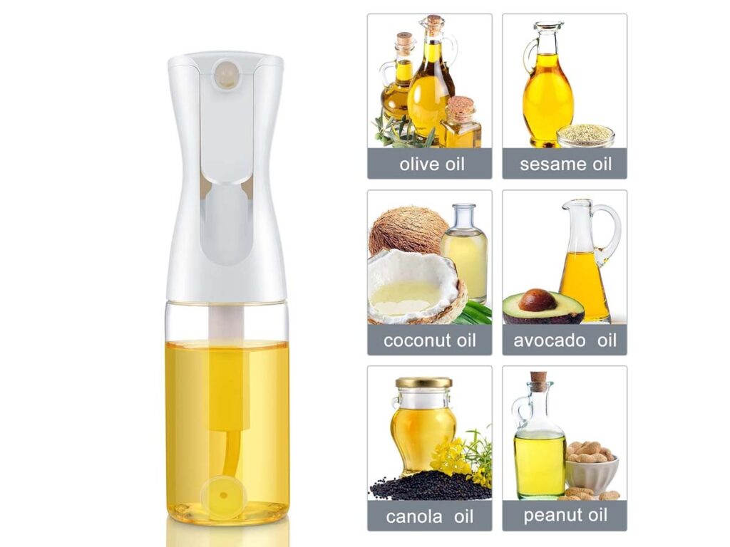 CZDIDEXI 200ml Glass Olive Oil Sprayer