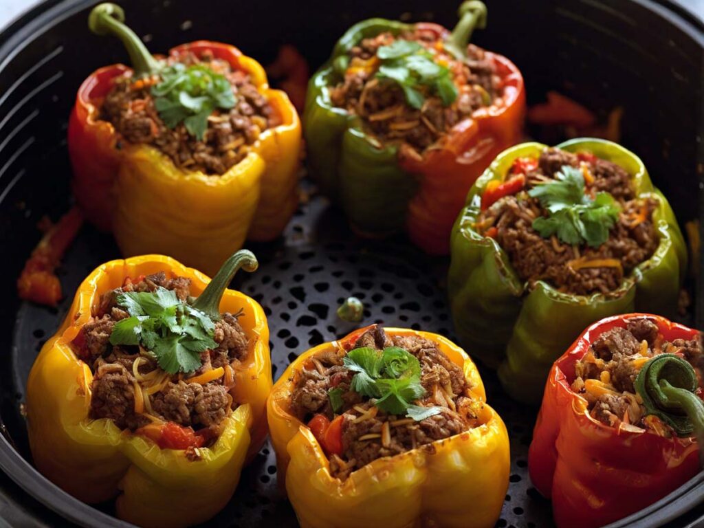 Costco Stuffed Peppers in the Air Fryer