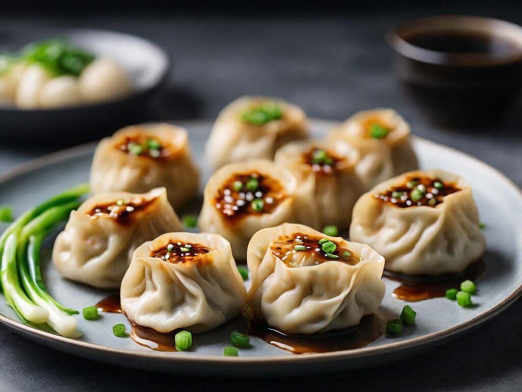 Dumplings Serving Idea