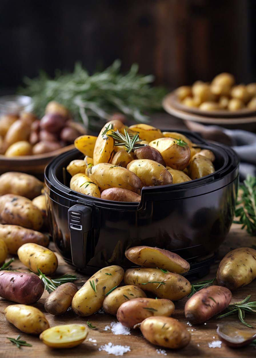 Fingerling Potatoes in Air Fryer