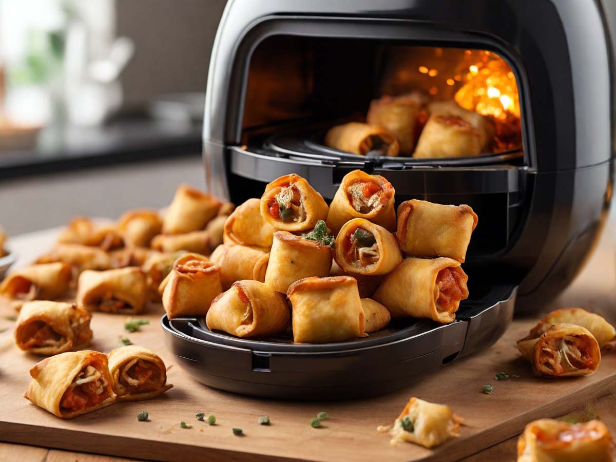 Frozen Pizza Rolls in Air Fryer