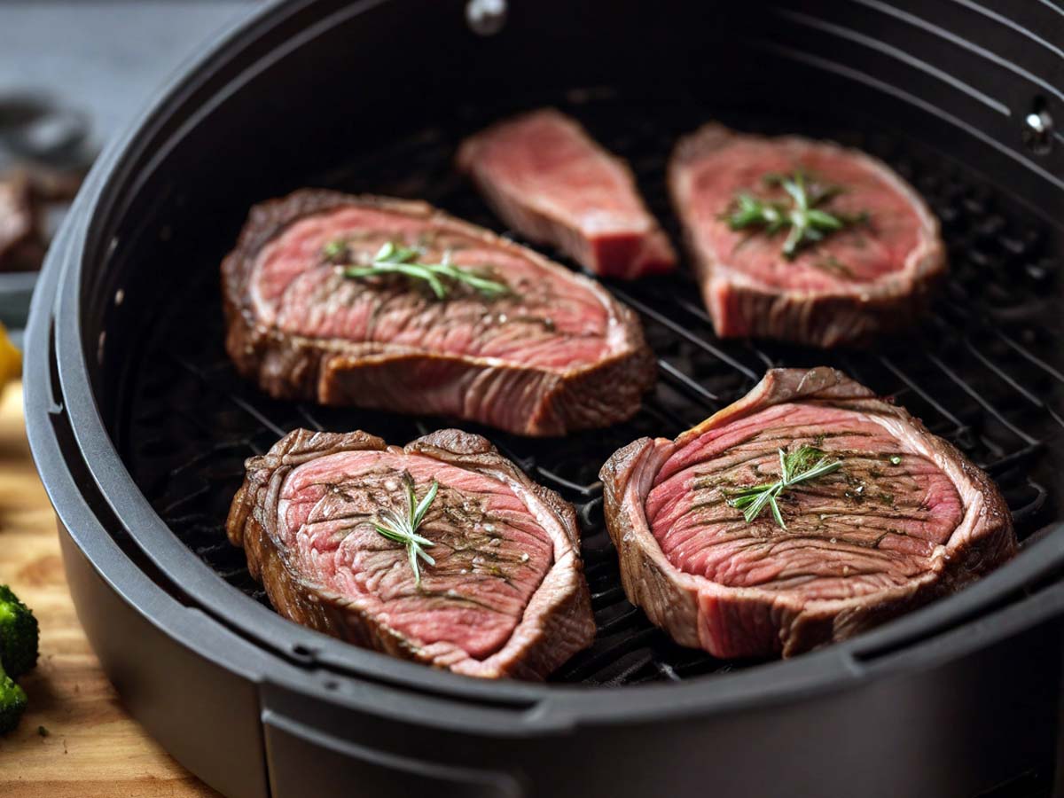How to Cook Thin Sliced Steak in Air Fryer