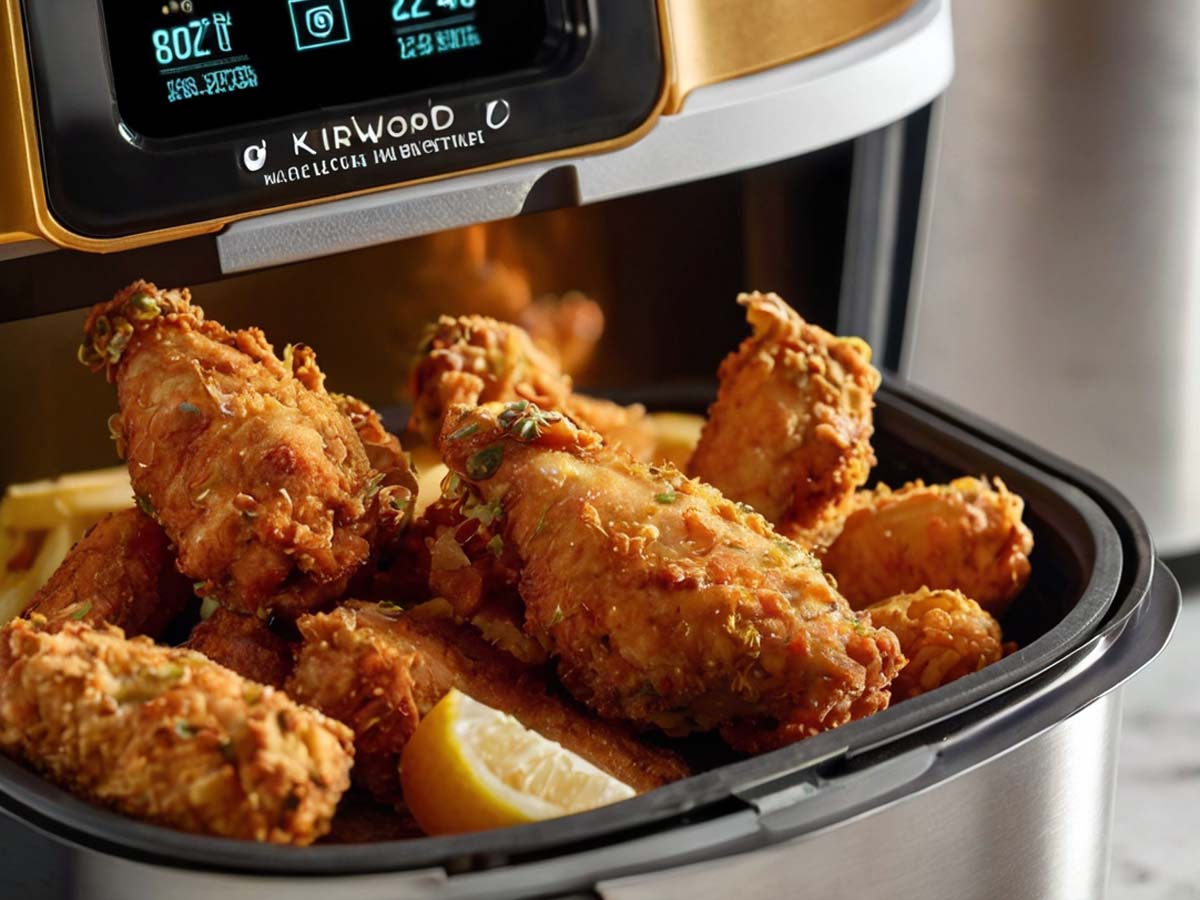 Kirkwood Chicken Fries Air Fryer Crispy Snacks Made Easy KitGiz