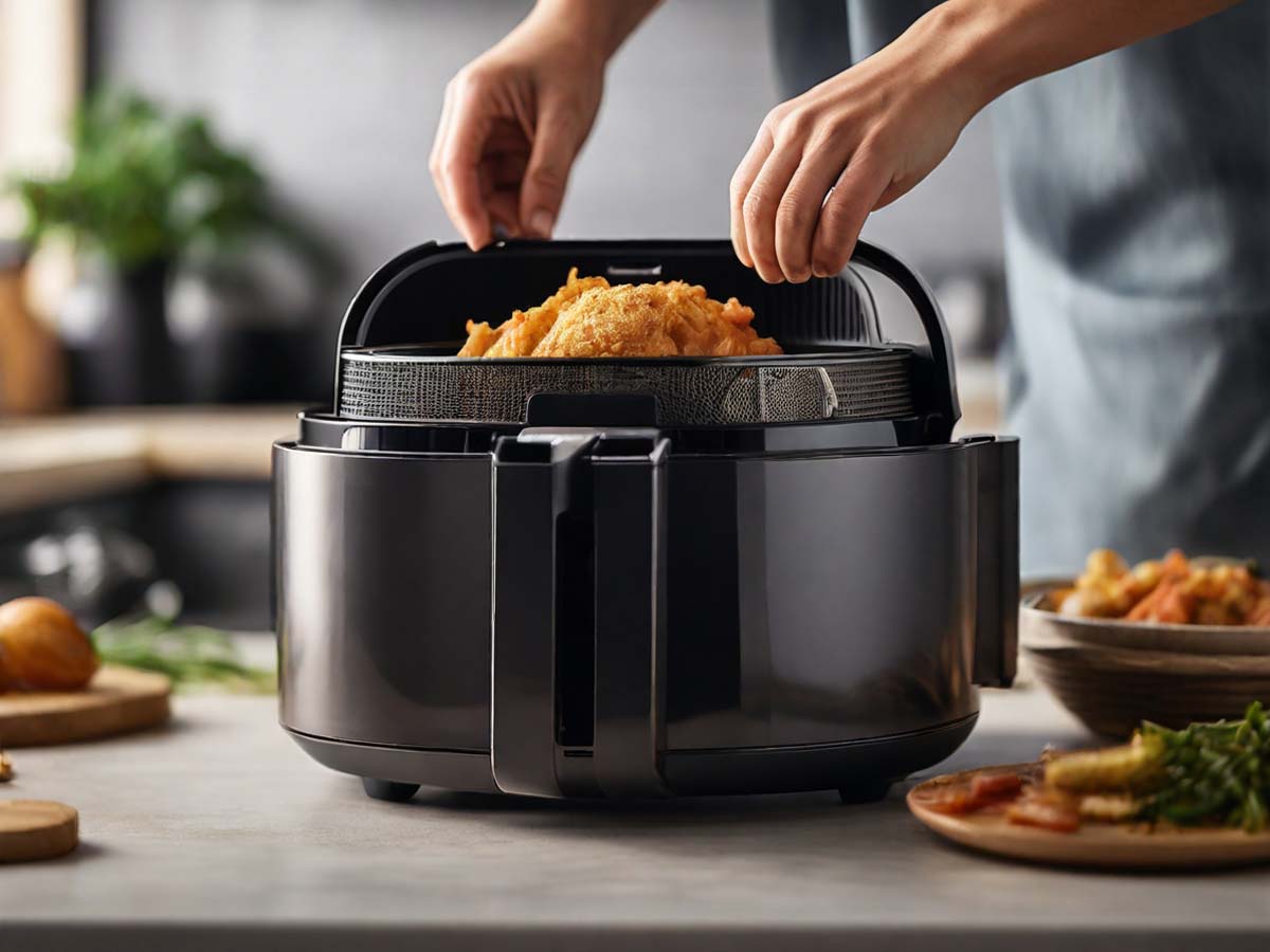 How to Remove Air Fryer Basket: Easy to Kick | KitGiz
