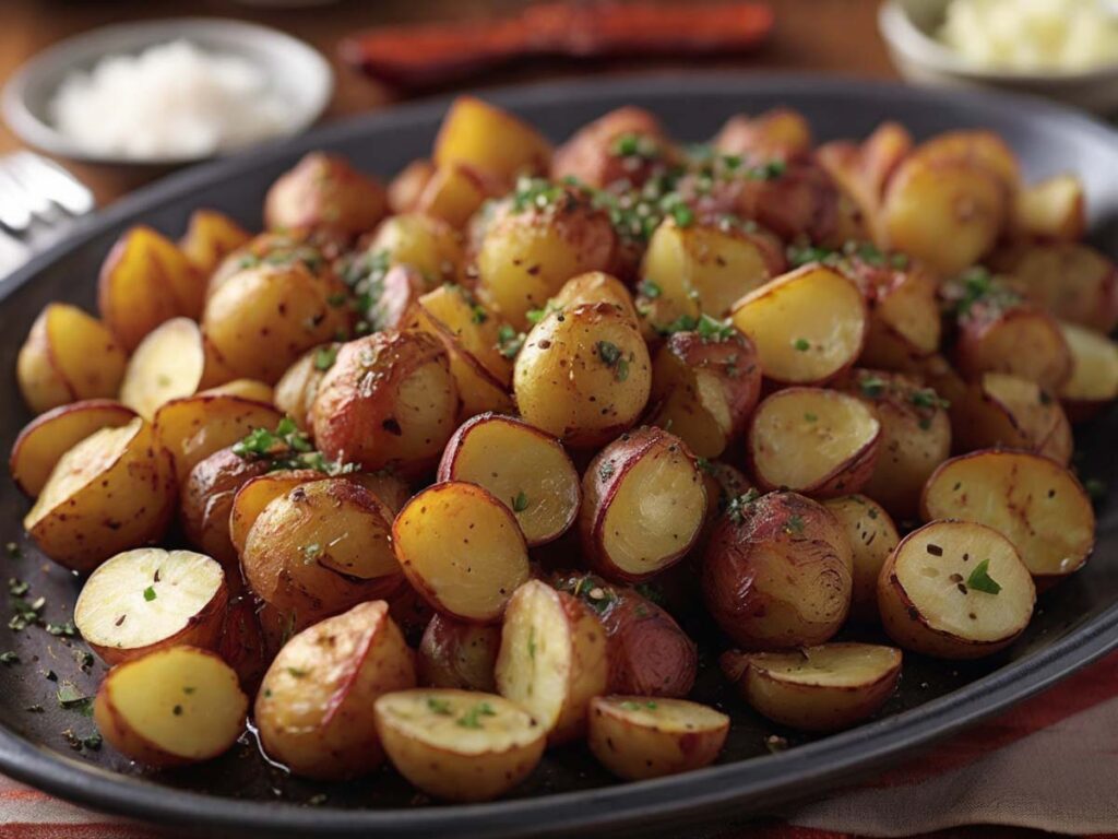Seasoned Trader Joe's Roasted Potatoes