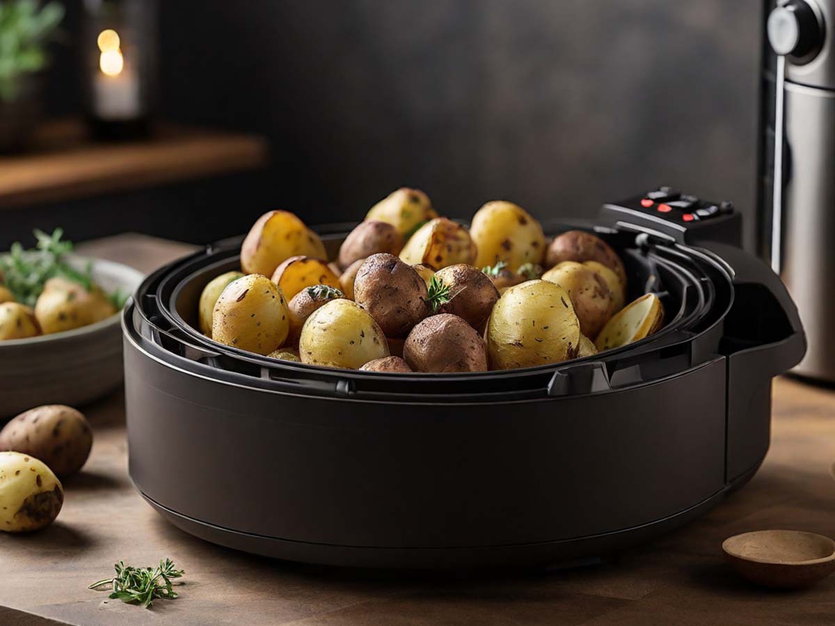 Trader Joe's Roasted Potatoes Air Fryer Cooking Instructions KitGiz