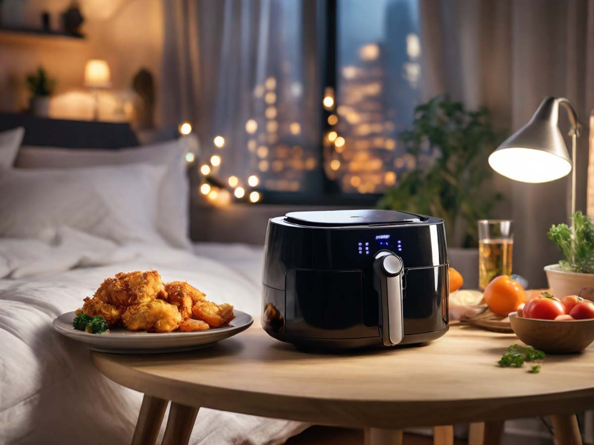Using an Air Fryer in the Bedroom