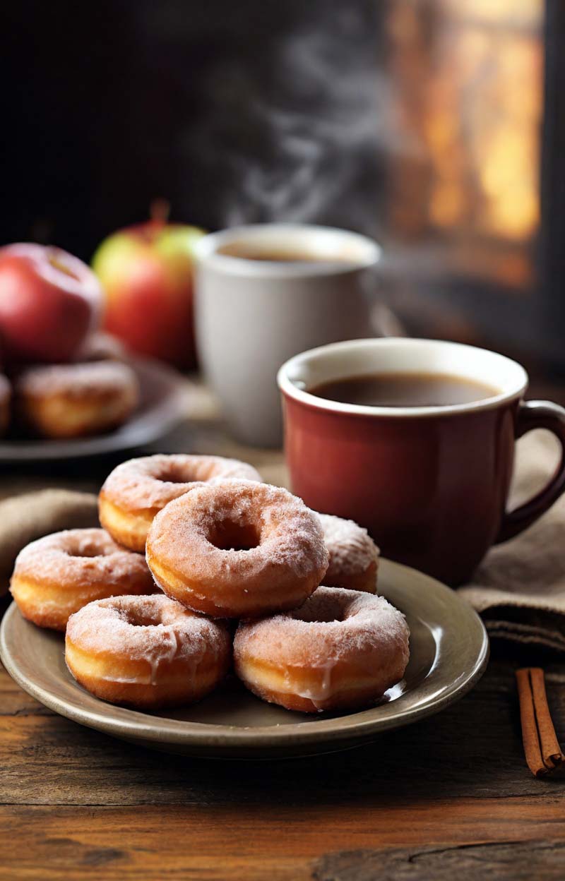 Air Fry Apple Cider Donuts