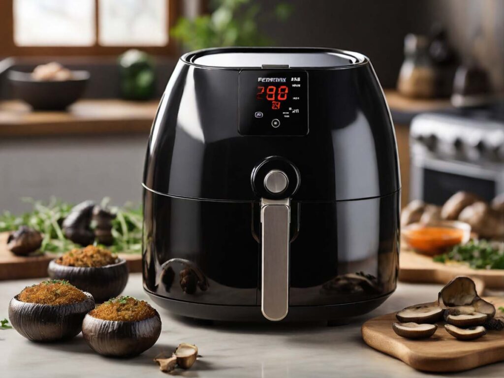 Cooking Portobello Mushrooms in Air Fryer