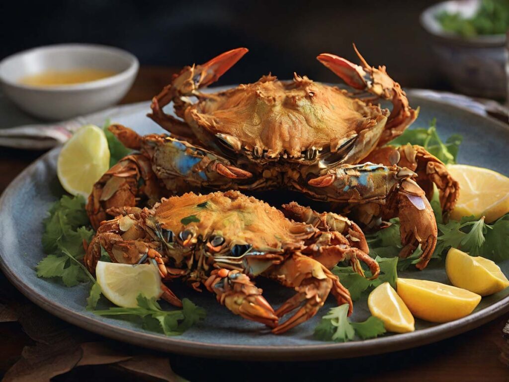 Air Fryer Soft Shell Crab