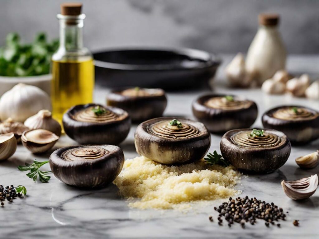 Ingredients for Air Fryer Portobello Mushrooms Recipe