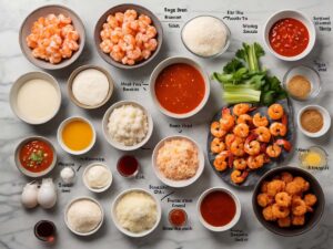Ingredients for Bang Bang Shrimp