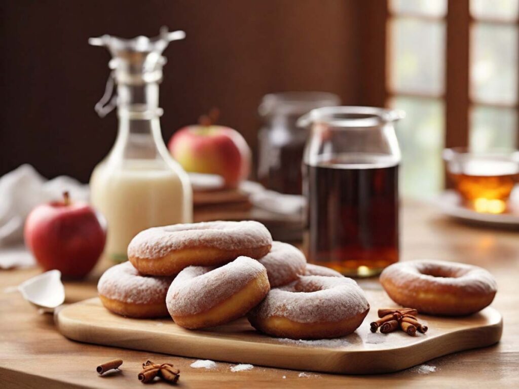 Key Ingredients and Substitutes for Air Fry Apple Cider Donuts