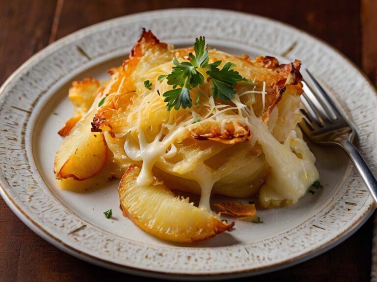 Air Fryer Au Gratin Potatoes