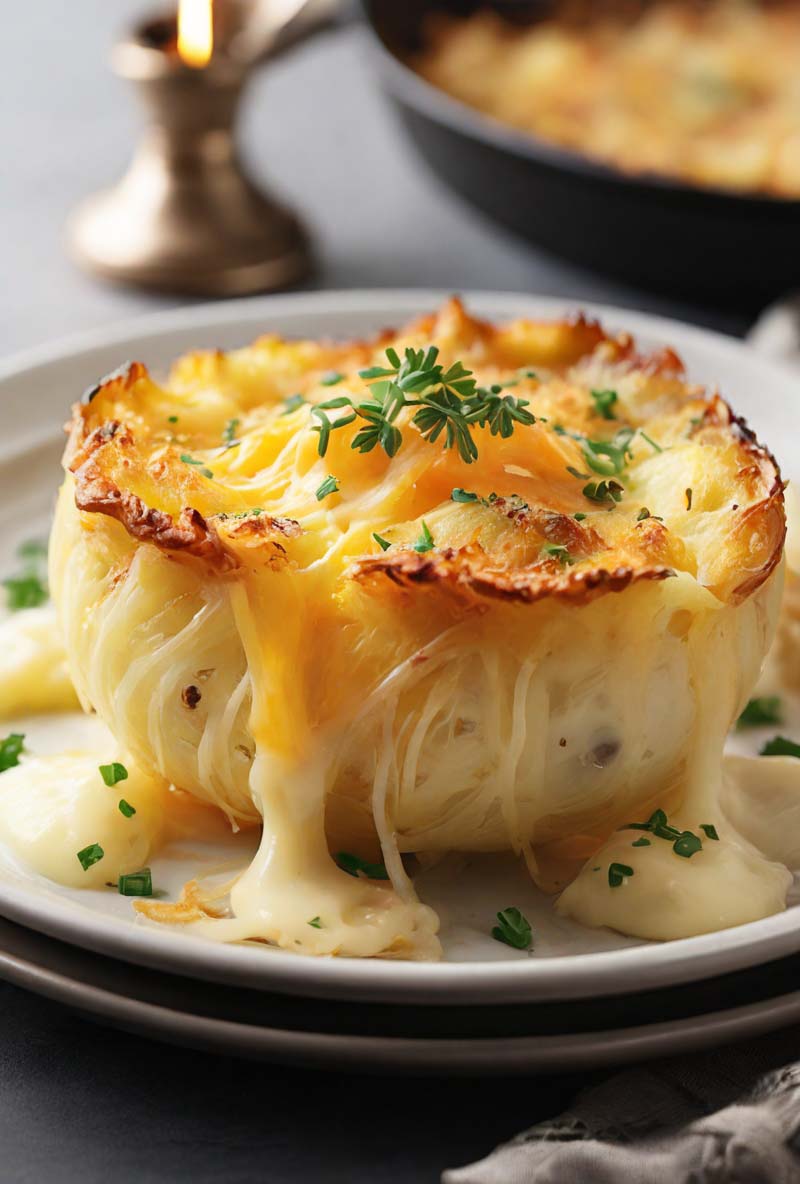 Air Fryer Au Gratin Potatoes Recipe