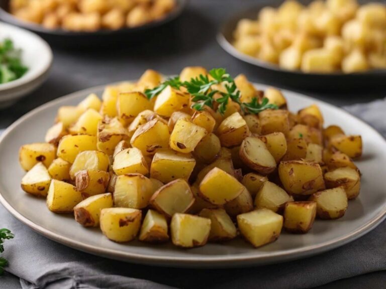 Air Fryer Frozen Diced Potatoes