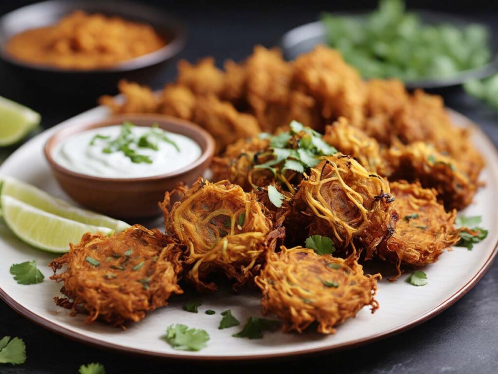 Air Fryer Onion Bhaji: Tasty Indian Snack For You | KitGiz