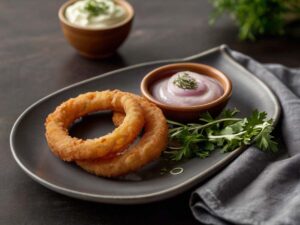 Air Fryer Onion Rings No Breadcrumbs