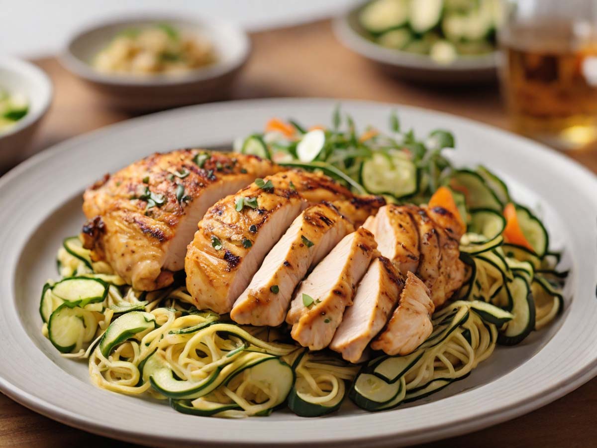 Air Fryer Pesto Chicken