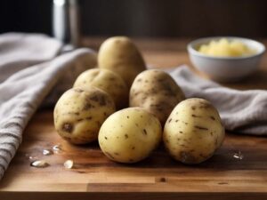 Preparing Russet Potatoes for Air Fryer