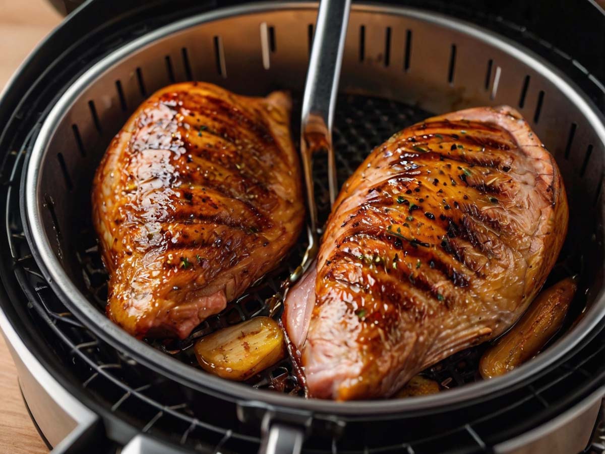 Air Fryer Duck Breast Recipe: Crispy Skin Perfection | KitGiz