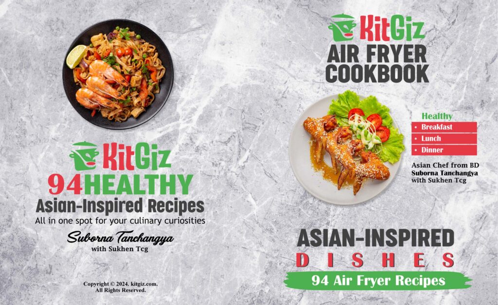 KitGiz Air Fryer Cookbook, Asian Air Fryer Recipes