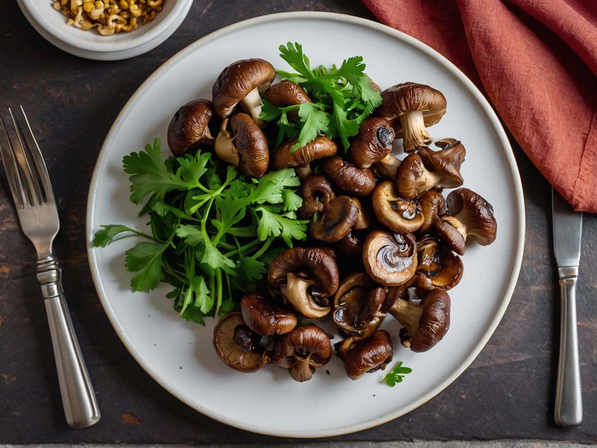Air Fryer Garlic Mushrooms: Prep to Plate in 20 Minutes