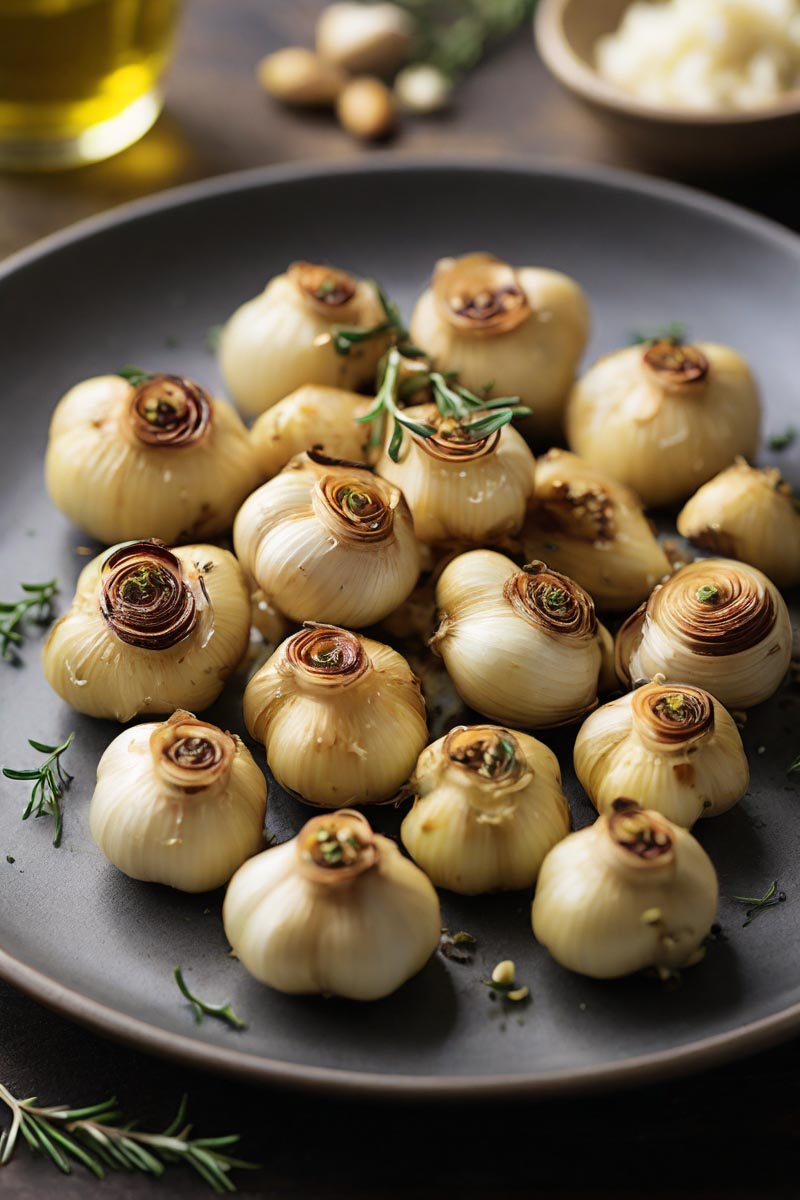 Roasted Garlic Cloves in Air Fryer