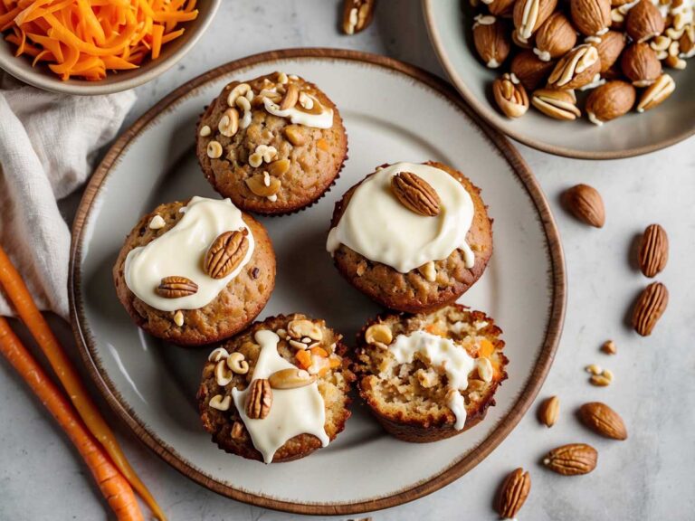 Air Fryer Carrot Cake Muffins: Easy, Healthy, and Delicious Recipe