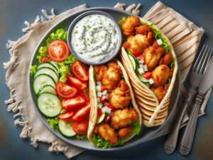 Air Fryer Chicken Gyros