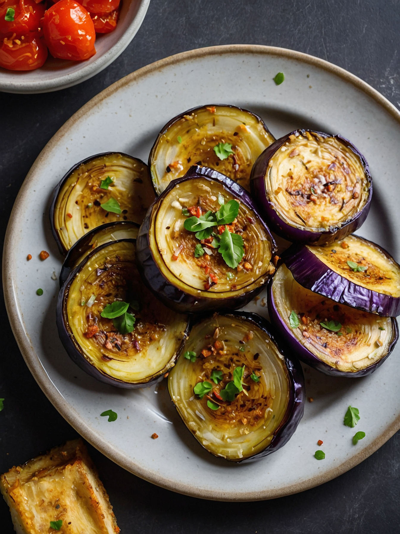 Roasted Eggplant Air Fryer