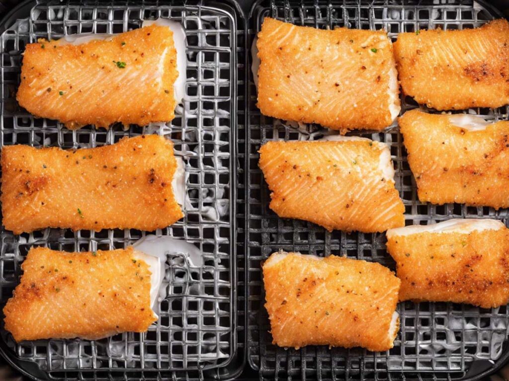 Air Frying Cod Fillets