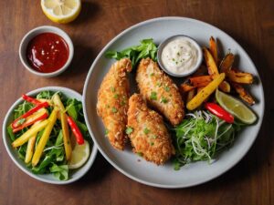 air fryer coconut chicken tenders