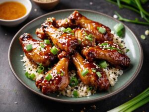 Air Fryer Honey Soy Chicken Wings