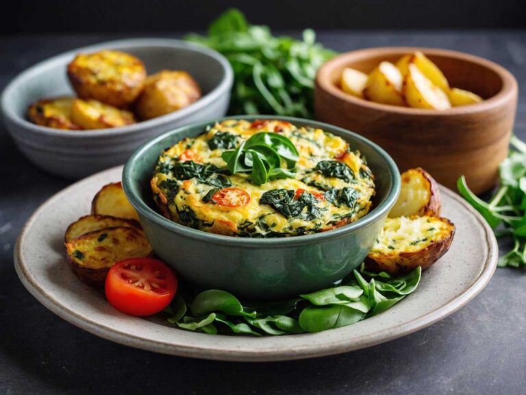Air Fryer Spinach Frittata: A Nutritious Breakfast in 30 Minutes