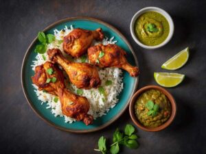 Air Fryer Tandoori Chicken Drumsticks