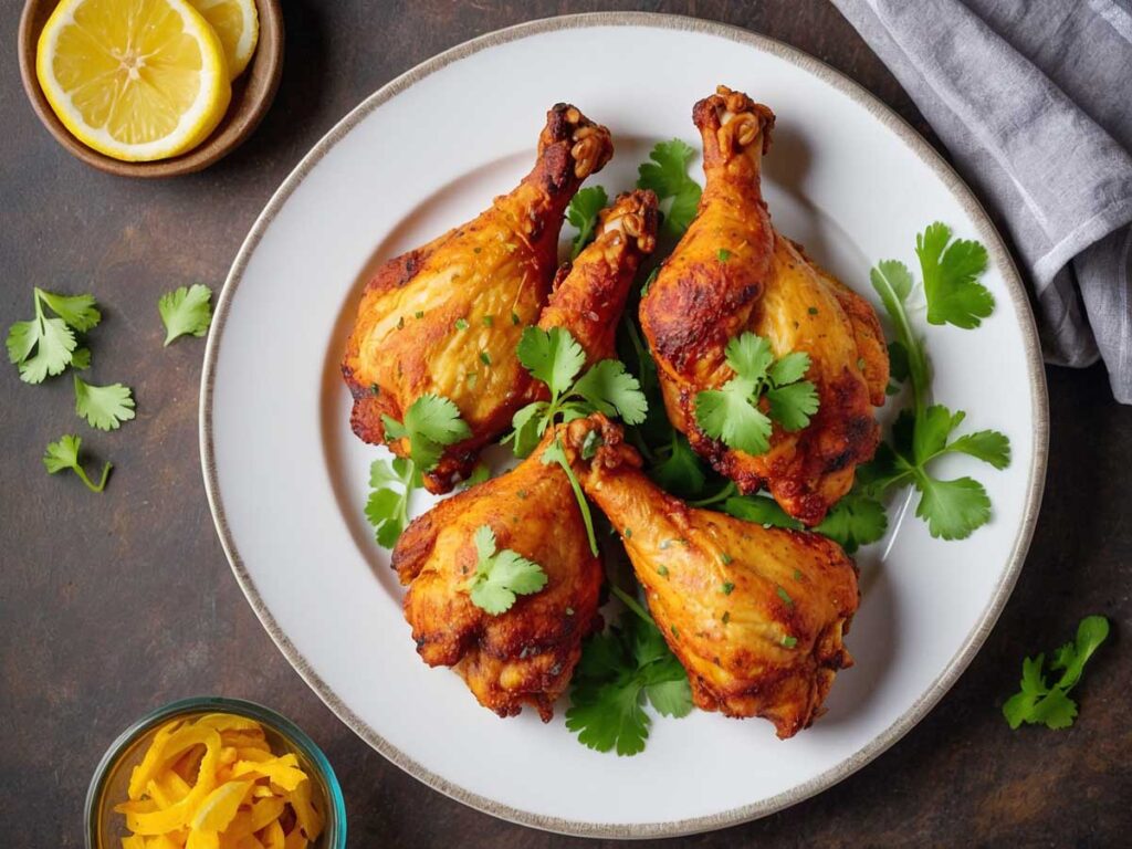 Air Fryer Tandoori Chicken Legs