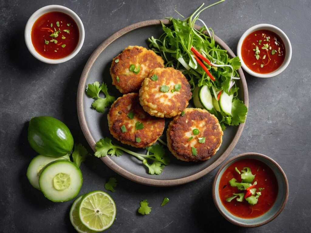 Air Fryer Thai Fish Cakes