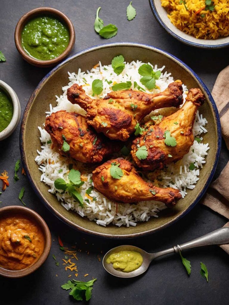 Crispy Air Fryer Tandoori Chicken Drumsticks: Easy and Flavorful | KitGiz